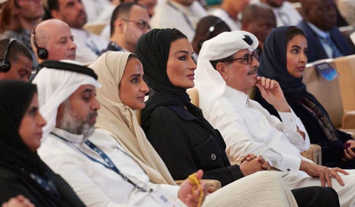 HH Sheikha Moza and HE Sheikha Hind attends Opening of TEDinArabic Summit